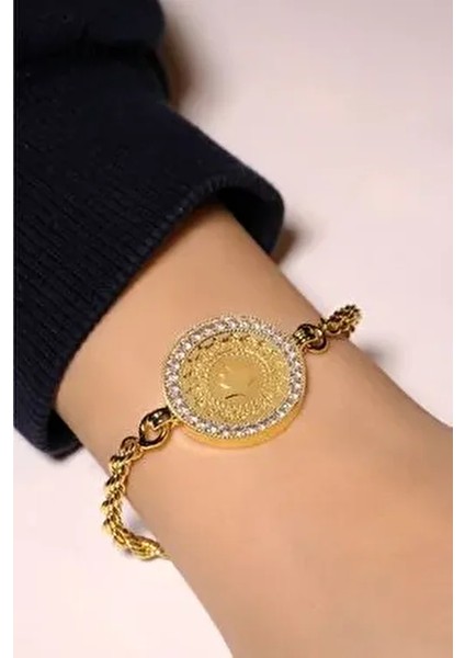 Halat Çeyrekli Bileklik