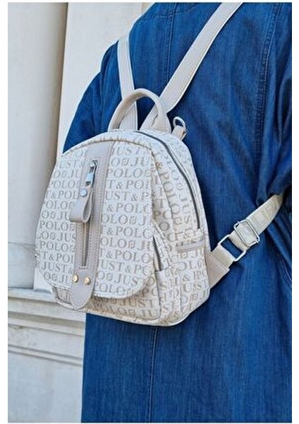 Kadın Monogram Baskılı Sırt ve Omuz Çantası Günlük Kullanım Için fırsatları