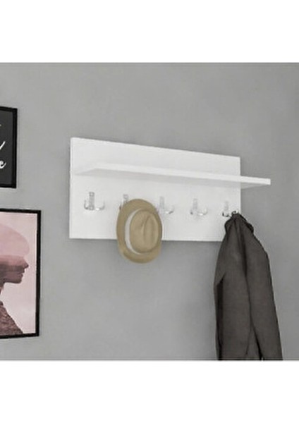 Lüxs Portmanto Duvar Askılığı Elbise Askılığı 70 cm Ahşap fiyatları