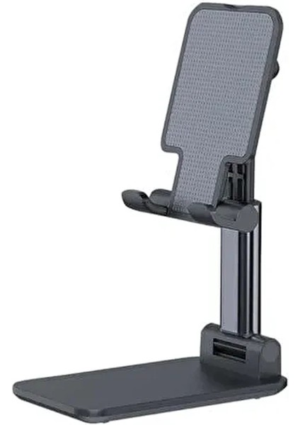 Profesyonel Tablet ve Telefon Tutucu Stand 2 Kademeli Uzunluk Ayarlı Siyah fırsatları