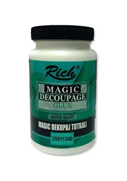 Magic Decoupage Glue Water-Based Magic Dekupaj Tutkalı 250 cc