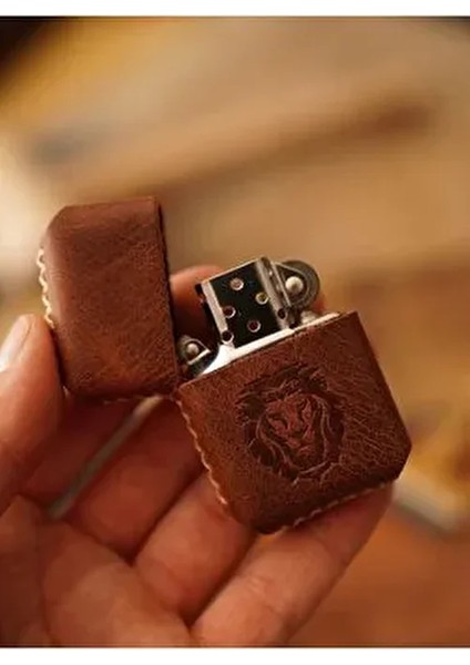 El Yapımı Hakiki Deri Zippo Tarzı Çakmak Isme Özel Babalar Günü fiyatları