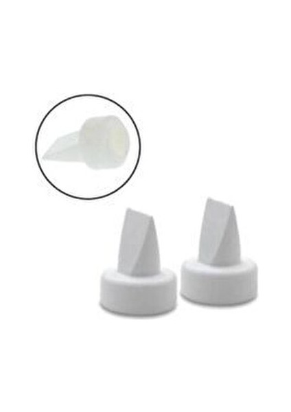 2li Elektrikli Göğüs Pompası 2'li Beyaz Valf