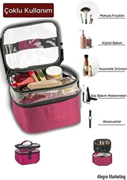 Makyaj Organizeri Çantası Makyaj Çantası Seyehat Makyaj Çantası Kabak Lifi Yüz Peelingi Avantaj fiyatları