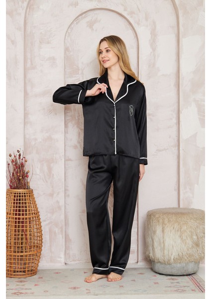 Vip Secret Kadın Ipeksi Saten Pijama Takımı indirimleri