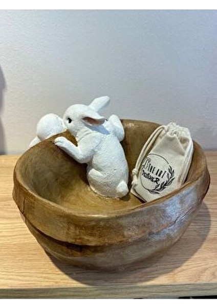 Sevgili Tavşanlar Saksı Çiçekli Tavşan Biblo indirimleri