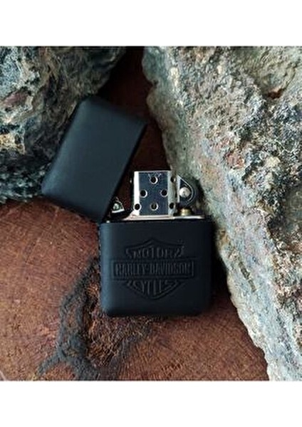 El Yapımı Hakiki Deri Zippo Çakmak Rüzgar Geçirmez Taşınabilir Tasarım ile Şık Kullanım fiyatları