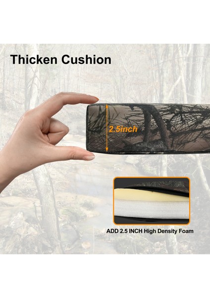 46X31X59CM Su Geçirmez Ağaç Standı Sandalye Minderi Açık Hava Dağcılık Tırmanışı Için-Fındık Kamuflaj (Yurt Dışından) fırsatları