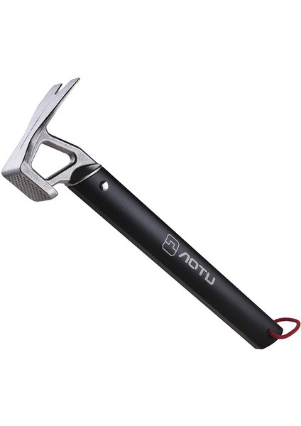 Aotu Açık Hava Kamp Çadırı Kazığı Çekiç Dağcılık Yürüyüş Paslanmaz Çelik Çivi Sökücü-Siyah (Yurt Dışından)