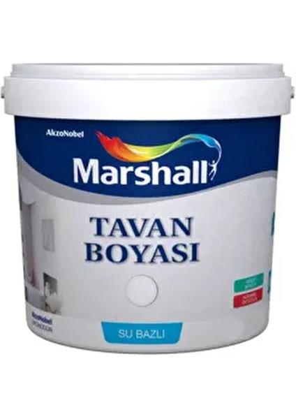 Tavan Boyası 10 kg Beyaz Renk İç Mekan Kullanımı için Profesyonel Kalite