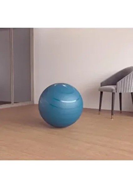 Pilates Topu 1 / 55 cm - Bordo - Fıtness