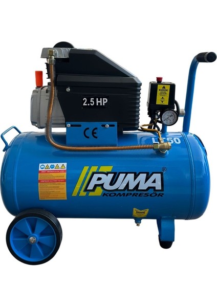 50 lt Yağlı Hava Kompresörü 50 litre kompresör 5 metre Hava hortumu ve Hava Tabancası HEDİYE modelleri