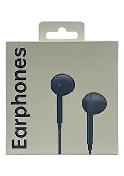 Kulak Içi Kulaklık Orijinal 3.5mm Jack Girişli Mavi MH135