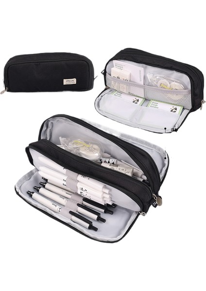 Öğrenme Malzemeleri Kırtasiye Kutusu Büyük Kapasiteli (Yurt Dışından)