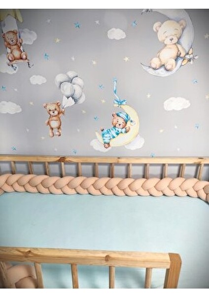 190 cm 3'lü Örgü Koruma / Beşik - Yatak Koruyucu modelleri