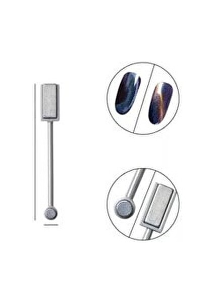 Çift Taraflı Kedi Gözü Oje Magneti Oje Mıknatıs