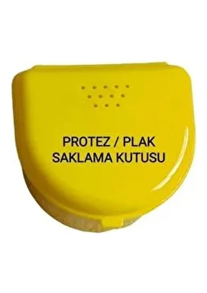 Diş Protez - Diş Plak Saklama Kutusu