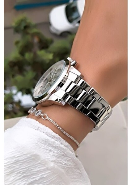 Kadın Saat – Çelik Kordon | Bileklik Hediyeli | 2 Yıl Garantili fırsatları