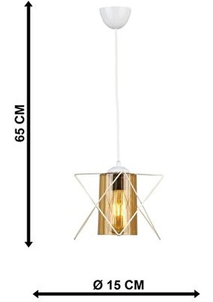 2 Adet Modes Tekli Beyaz-Bal Akrilik modelleri