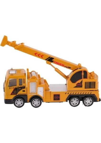 Eğitici Çocuk YH-711-54A Sürtmeli Metal 1:50 Sarı Vinç ve modelleri