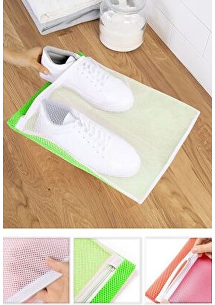 2 Adet Fermuarlı Ayakkabı Yıkama Filesi 40X37 Cm. fiyatları