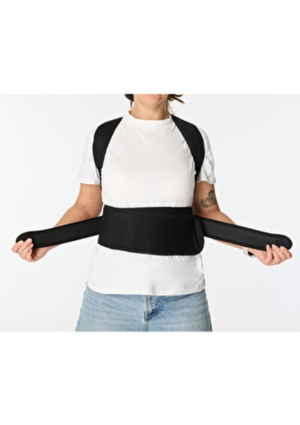 Dik Duruş Korsesi Kamburluk Sırt Omuz Korse Durmak Için Kadın Erkek Durma Aparatı Kambur Kifoz
