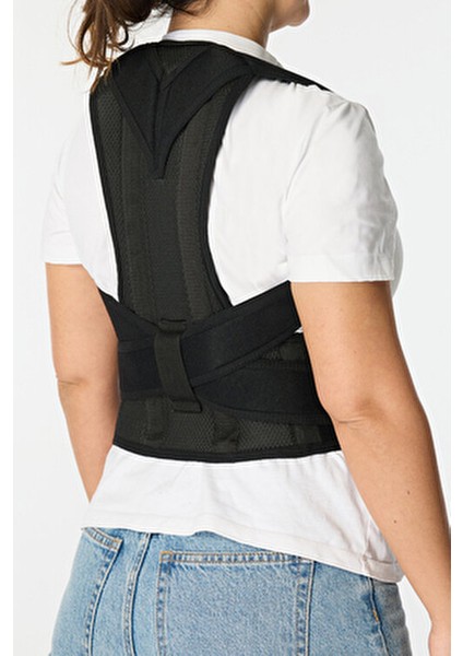 Dik Duruş Korsesi Kamburluk Sırt Omuz Korse Durmak Için Kadın Erkek Durma Aparatı Kambur Kifoz