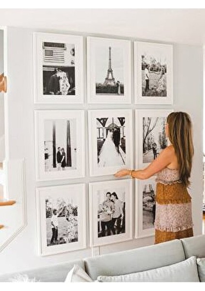 A4 Fotoğraf Çerçevesi Kişiselleştirilebilir Poliresin Malzeme ile 21X30 Boyut modelleri