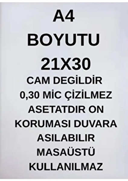 A4 Fotoğraf Çerçevesi Kişiselleştirilebilir Poliresin Malzeme ile 21X30 Boyut indirimleri