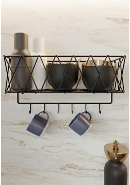 Metal Mutfak Rafı Siyah Bardaklık Mutfak Düzenleyici fiyatları