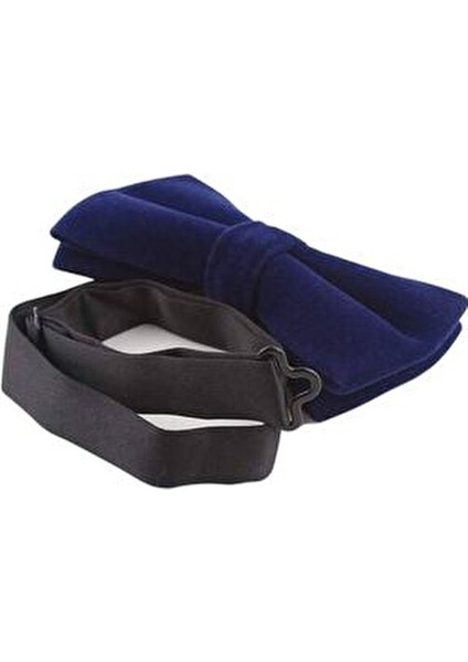 Lacivert Kadife Papyon Dokuma Desenli Şıklık Vurgusu ile Özel Günler İçin fiyatları