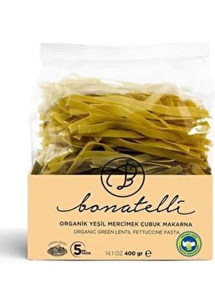 Organik Yeşil Mercimek Çubuk Makarna 400 G Türkiye Menşeli Lezzetli Sağlıklı Seçenek modelleri