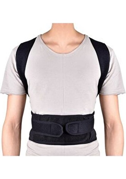 Sırt Dik Duruş Korsesi Ortopedik Bel Kamburluk Önleyici Medikal Balenli Omuz Unisex fırsatları