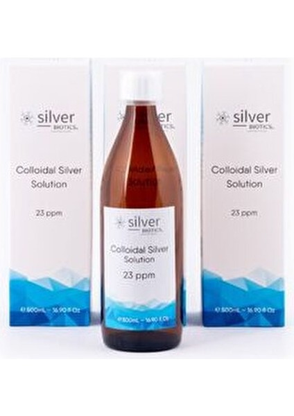 Gümüş Suyu 1500ML Cam Şişe - Tam Koruma Sağlayan 23 Ppm Kolloidal Ürün fiyatları