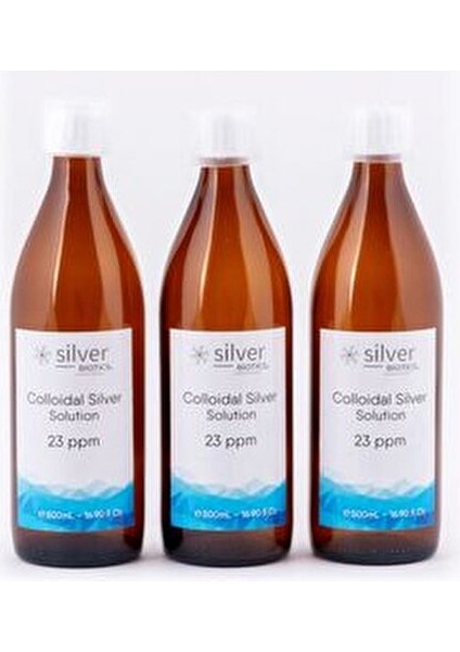 Gümüş Suyu 1500ML Cam Şişe - Tam Koruma Sağlayan 23 Ppm Kolloidal Ürün fırsatları