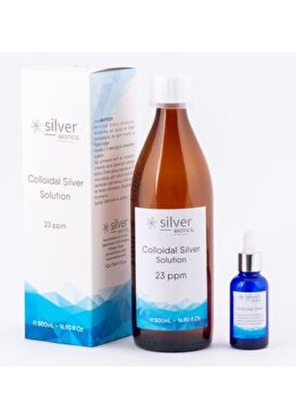 Gümüş Suyu 1500ML Cam Şişe - Tam Koruma Sağlayan 23 Ppm Kolloidal Ürün indirimleri