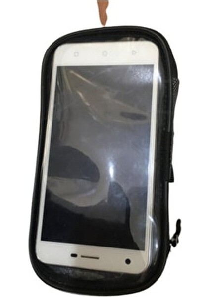 Su Geçirmez Kol Bağlantılı Lastikli Ayarlı Telefon Tutucu - Siyah fırsatları