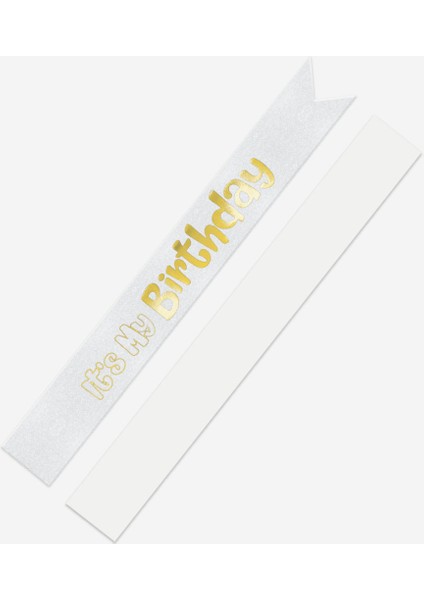 Kuşak Its My Birthday Baskılı Vara baskılı kağıt fiyatları