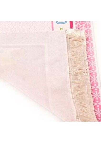 Çocuk Seccadesi Aksa Pembe 82×45 cm 110 gr - Tesbih Hediyeli fiyatları