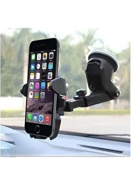 Cama Yapışan Araç Içi Telefon Tutucu Akrobat Tutucu Ultra 360 Ayarlanabilir