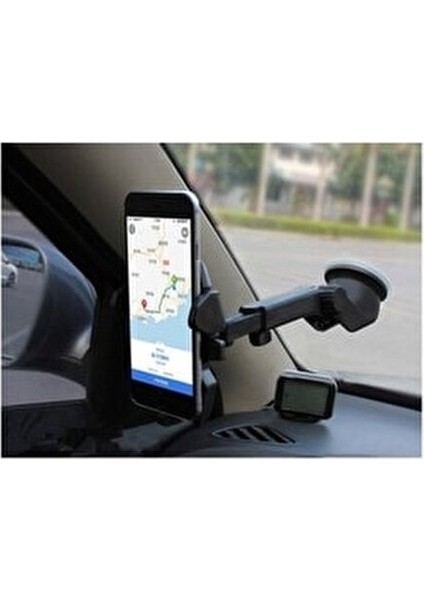 Cama Yapışan Araç Içi Telefon Tutucu Akrobat Tutucu Ultra 360 Ayarlanabilir