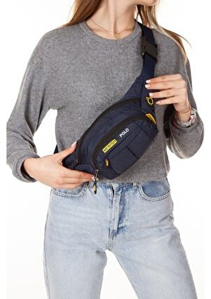 Adelina Seyahat Freebag USB Çıkışlı Çanta Düz Desenli Tekstil Malzeme