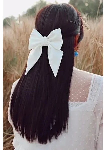 Kadın Saten Otomatik Fiyonk Toka