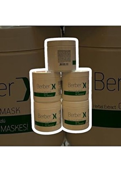 5 Adet Berberx Bitki Özlü Kil Maskesi 5X650GR fiyatları