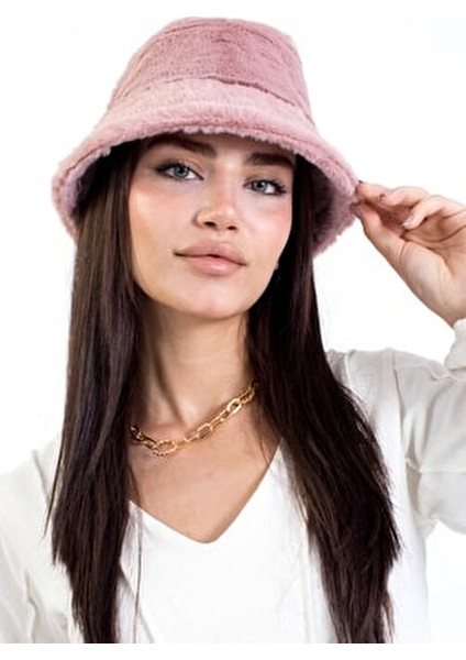 Lady Color Yumuşak Dokulu Bucket Şapka