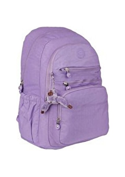 Siyah Su Geçirmez Krinkıl Kumaş Büyük Boy Günlük ve Okul Sırt Çantası fiyatları