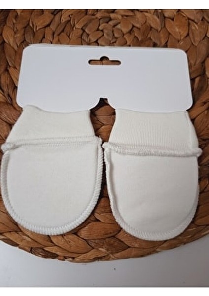 Yenidoğan Bebek Eldiveni 0 6 Ay %100 Penye Kumaş 1 Çift Eldiven fiyatları