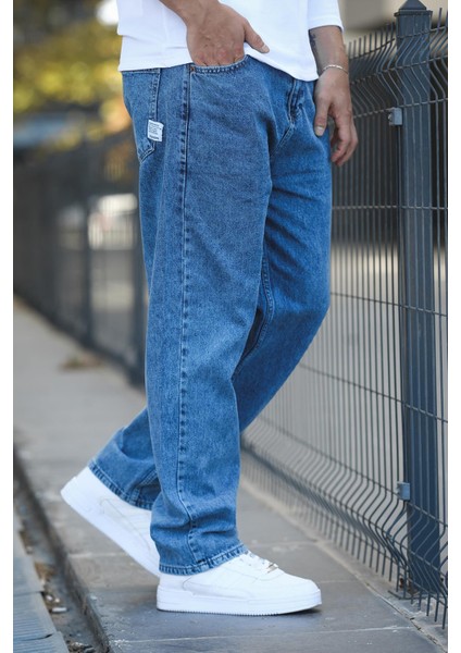 Reax 896 Beli Lastikli Ipli Baggy Bol Kesim Kot Pantolon fırsatları