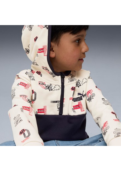 Little Runners Half-Zip Çocuk Bisiklet Yaka Sweatshirt fiyatları