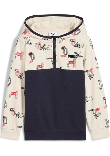 Little Runners Half-Zip Çocuk Bisiklet Yaka Sweatshirt fırsatları